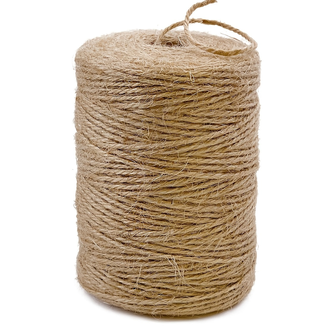 Natural Jute Twine String - High-Quality Brown Jute Fiber for Crafts, Gift Wrapping, Gardening, Crochet, Knitting & Macrame Decor - Durable & Versatile Crafting Supplies, Gardening Twine | Rustic Look | Textured Surface, Jute Rope for Crafts